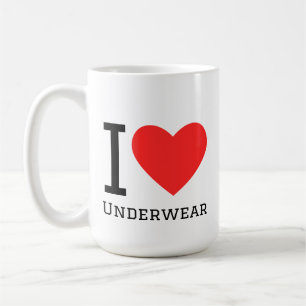 Mug J'adore les sous-vêtements