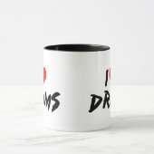 Mug J'adore les tambours (Centre)