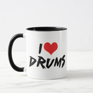 Mug J'adore les tambours