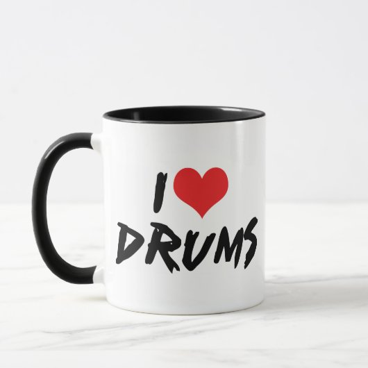 Mug J'adore les tambours (Gauche)