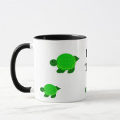 Mug J'adore les tortues (Gauche)
