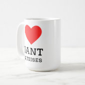Mug J'adore les tortues géantes (Devant gauche)