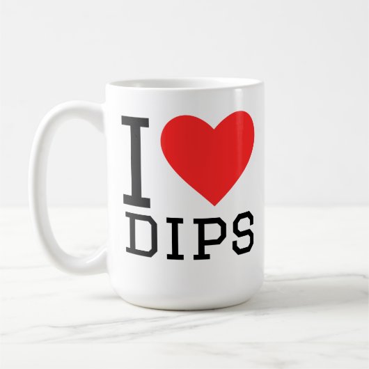 Mug J'adore les trempettes (Gauche)