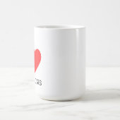 Mug J'adore les vacances (Centre)