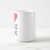 Mug J'adore livre de cuisine (Centre)