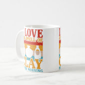 Mug J'adore L'odeur De L'argile Au Matin Drôle Pott (Devant gauche)