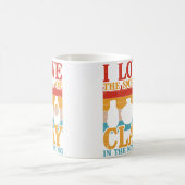 Mug J'adore L'odeur De L'argile Au Matin Drôle Pott (Centre)