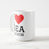 Mug J'adore l'oursin (Devant gauche)