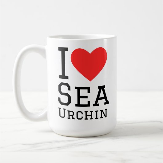 Mug J'adore l'oursin (Gauche)