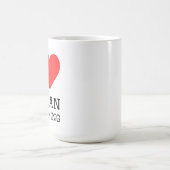 Mug J'adore l'urbanisme (Centre)