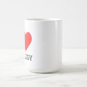 Mug J'adore l'urologie (Centre)