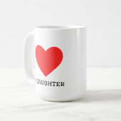 Mug J'adore ma belle-fille (Devant gauche)