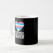 Mug J'adore ma fille transgenre LGBT Trans Pride (Devant gauche)