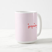 Mug J'adore ma grand-mère (Devant droit)