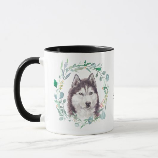 Mug J'adore ma purée de café Husky (Gauche)