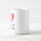 Mug J'adore machine à laver (Centre)