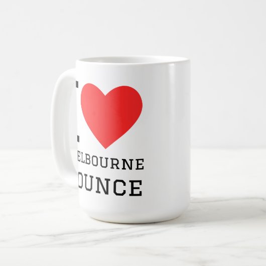 Mug J'adore Melbourne (Devant gauche)