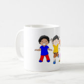 MUG J'ADORE MES AMIS (Devant gauche)