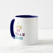 Mug J'adore mes chèvres nubiennes (Devant gauche)