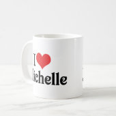 Mug J'adore Michelle (Devant gauche)