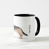 Mug J'adore mon berger allemand (Devant droit)