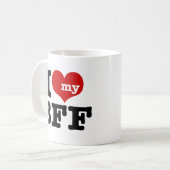 Mug J'adore mon BFF (Devant gauche)