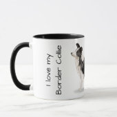 Mug J'adore mon Border Collie (Gauche)