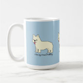 Mug J'adore mon Bouledogue Français (Gauche)