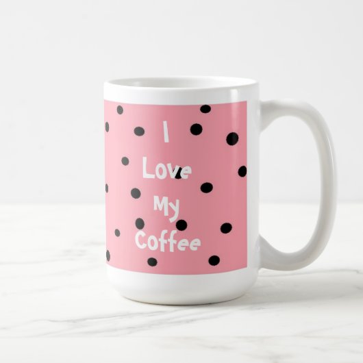 Mug J'adore mon café... (Droite)