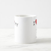 Mug J'adore mon chat- Blanc (Centre)