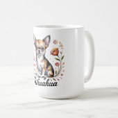 Mug J'adore mon chihuahua (Devant droit)