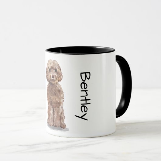 Mug J'adore mon Cockapoo (Devant droit)
