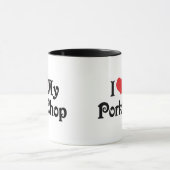 Mug J'adore mon côtelette de porc (Centre)