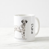 Mug J'adore mon dalmatien (Devant droit)