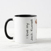 Mug J'adore mon Jack Russell  (Gauche)