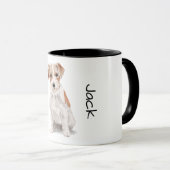 Mug J'adore mon Jack Russell  (Devant droit)
