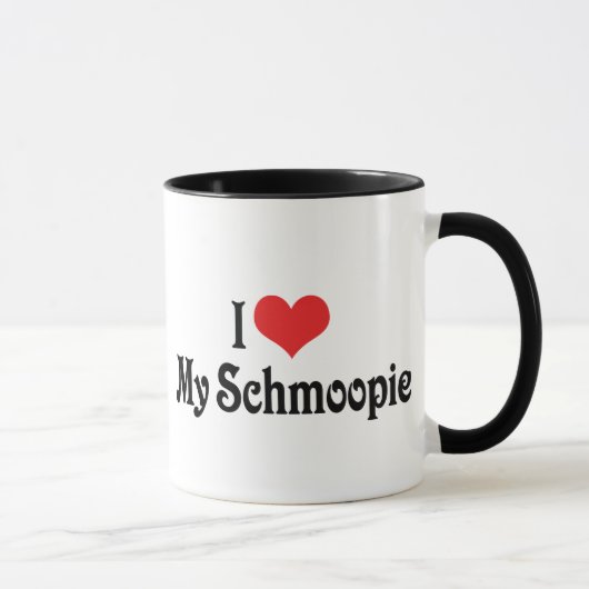 Mug J'adore mon Schmoopie (Droite)