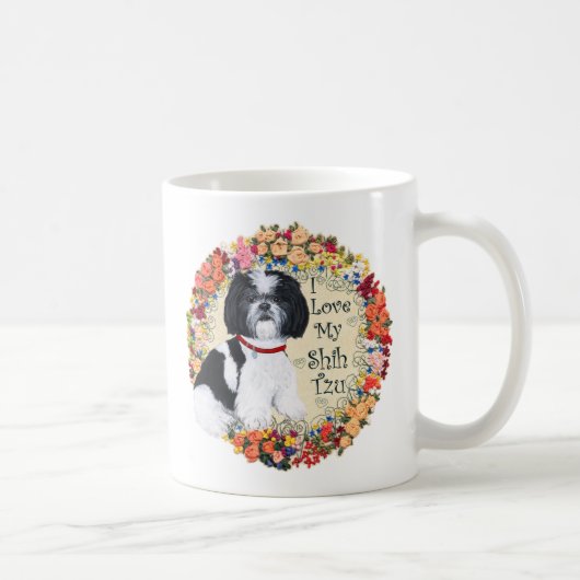 Mug J'adore mon Shih Tzu (Droite)