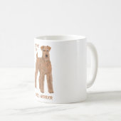Mug J'adore mon Terrier Irlandais (Devant droit)
