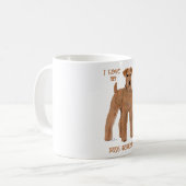 Mug J'adore mon Terrier Irlandais (Devant gauche)
