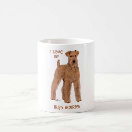 Mug J'adore mon Terrier Irlandais (Centre)