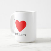 Mug J'adore Monterrey (Devant gauche)