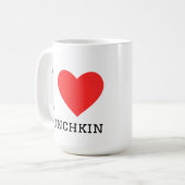 Mug J'adore munchkin  (Devant gauche)