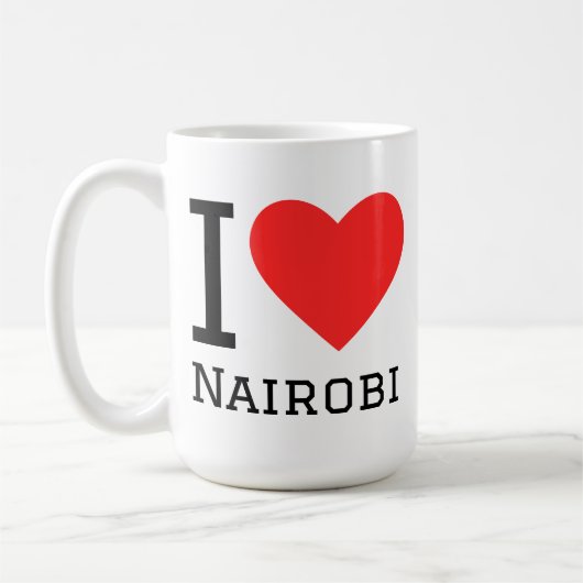 Mug J'adore Nairobi (Gauche)