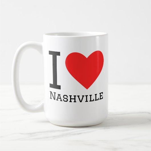 Mug J'adore Nashville  (Gauche)