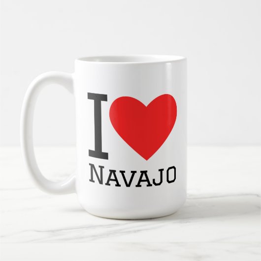 Mug J'adore navajo (Gauche)