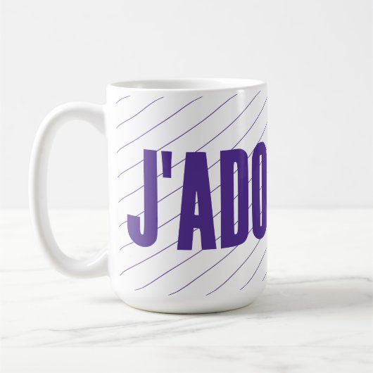 Mug J'adore Noël ! (Gauche)