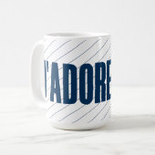 Mug J'adore Noël ! (Devant gauche)