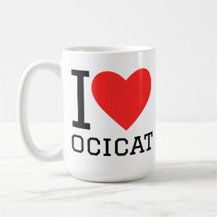 Mug J'adore ocicat