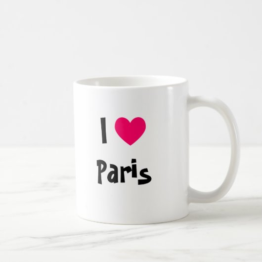Mug J'adore Paris (Droite)